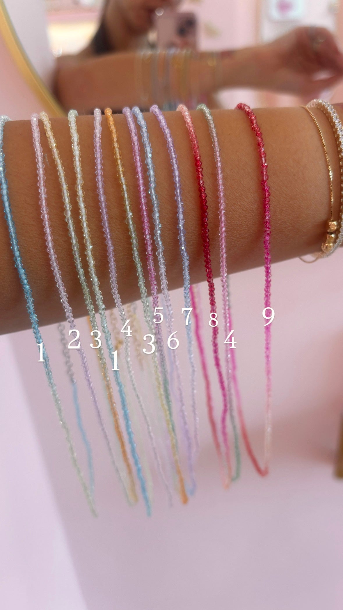 Collana Filo Pastellino