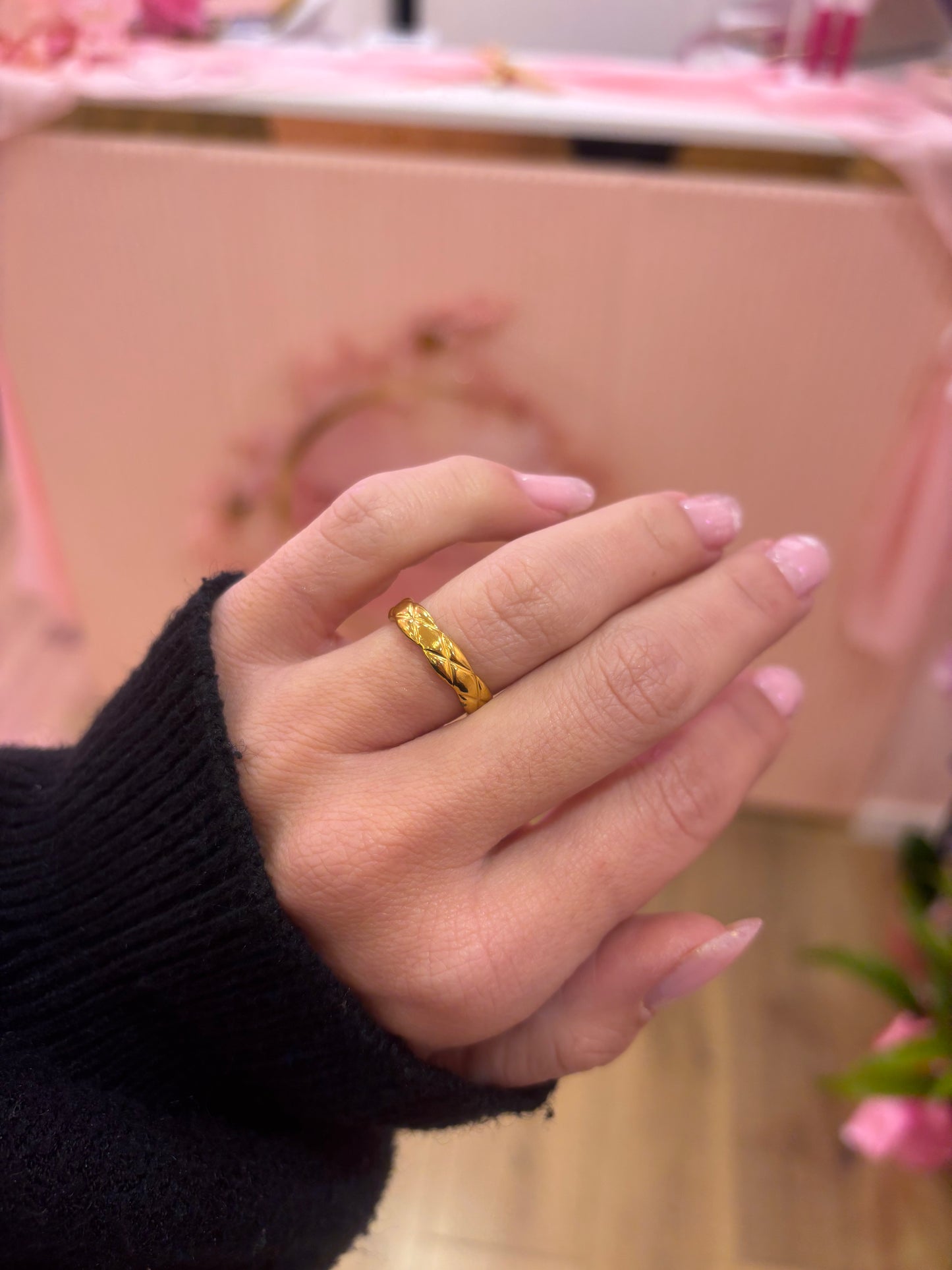 Anello Trapunta