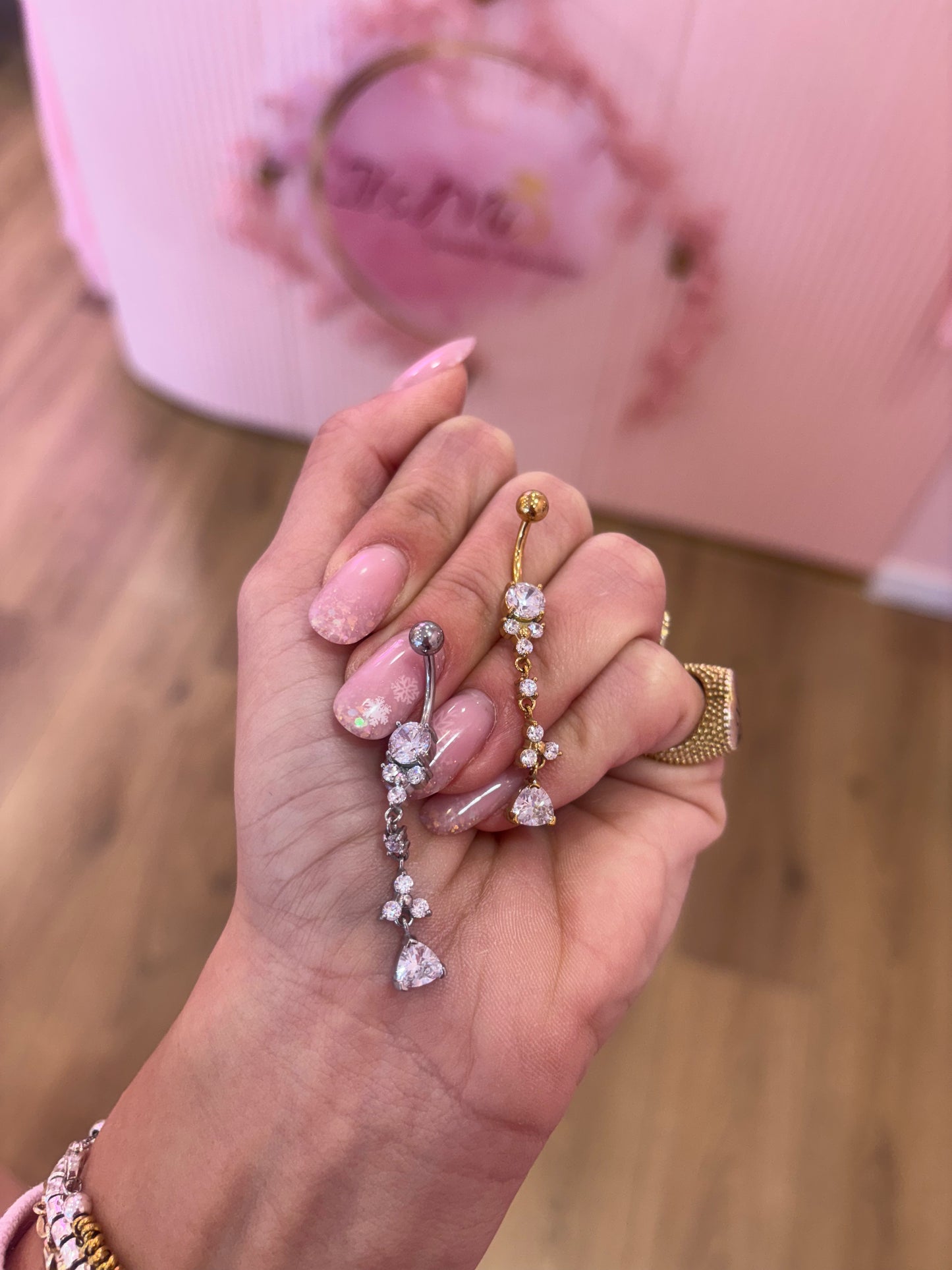 Piercing Ombelico Punti Luce