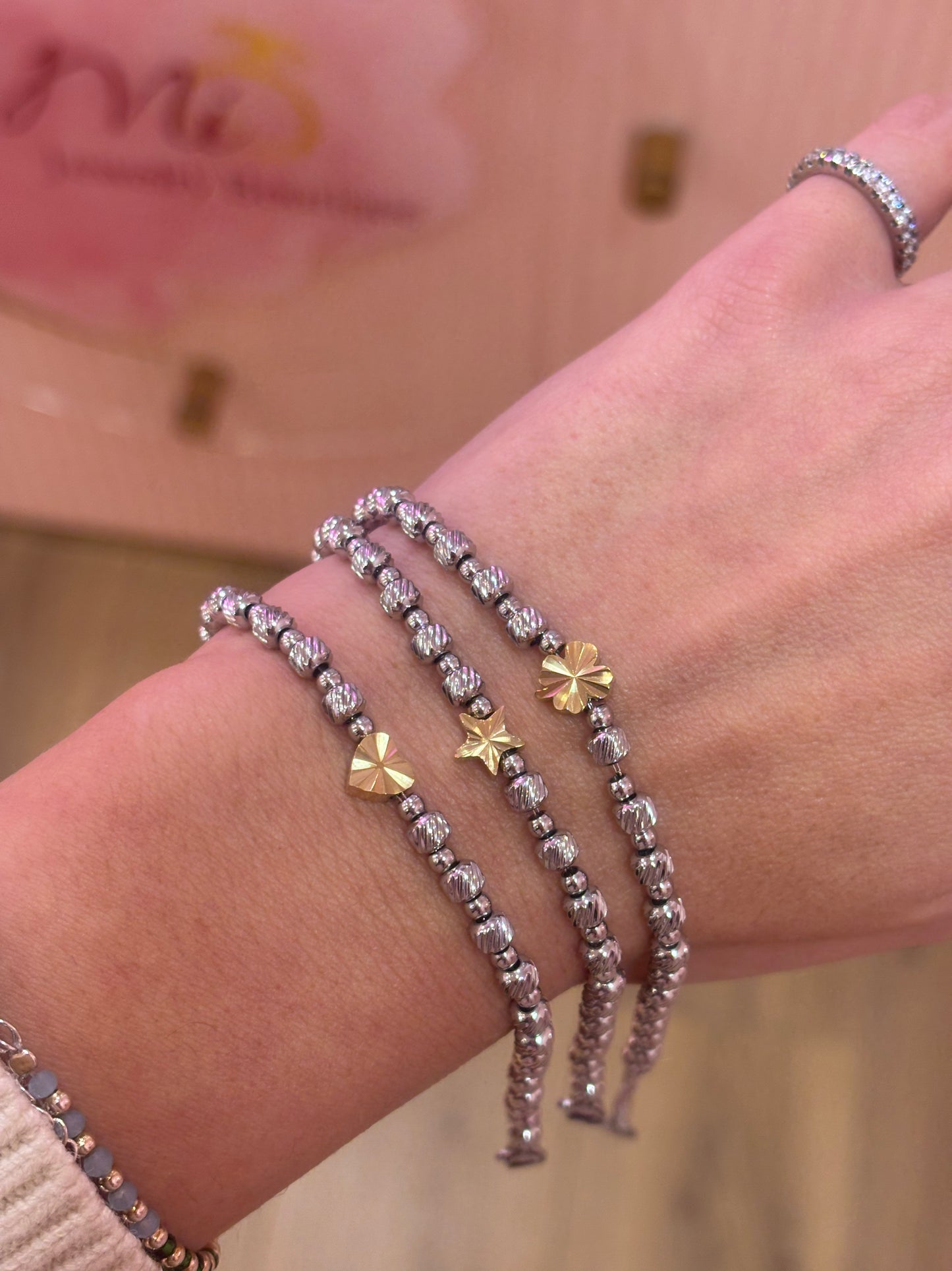 Bracciale Pietre Sfaccettate