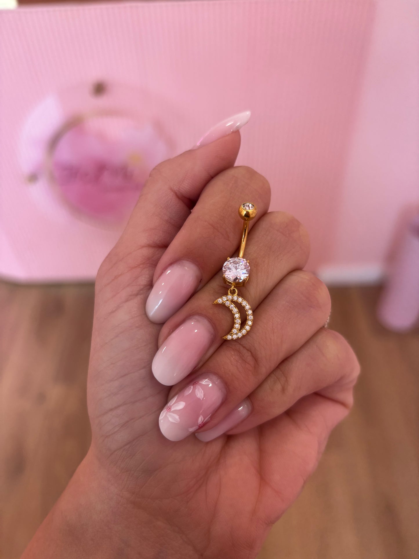 Piercing Ombelico Luna