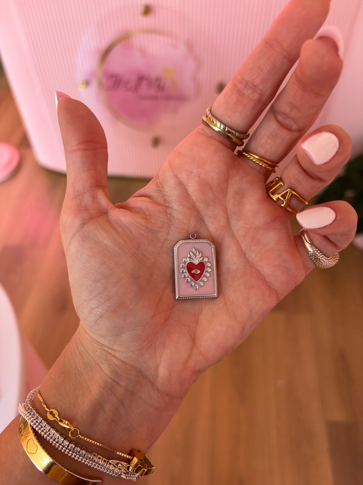 Ciondolo Pink in Love