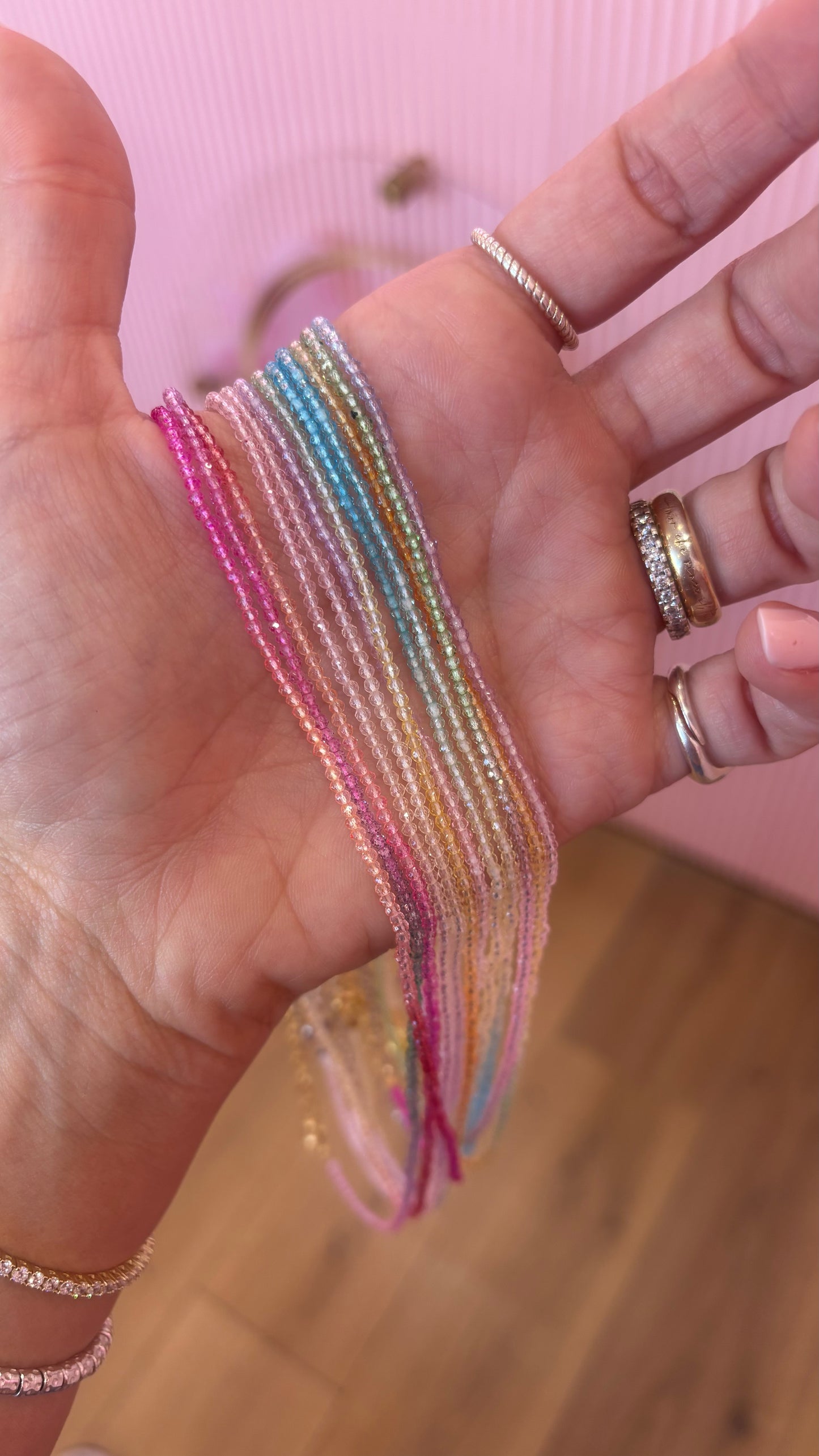 Collana Filo Pastellino