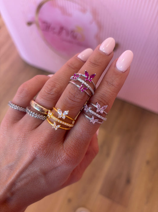 Anello Farfalline
