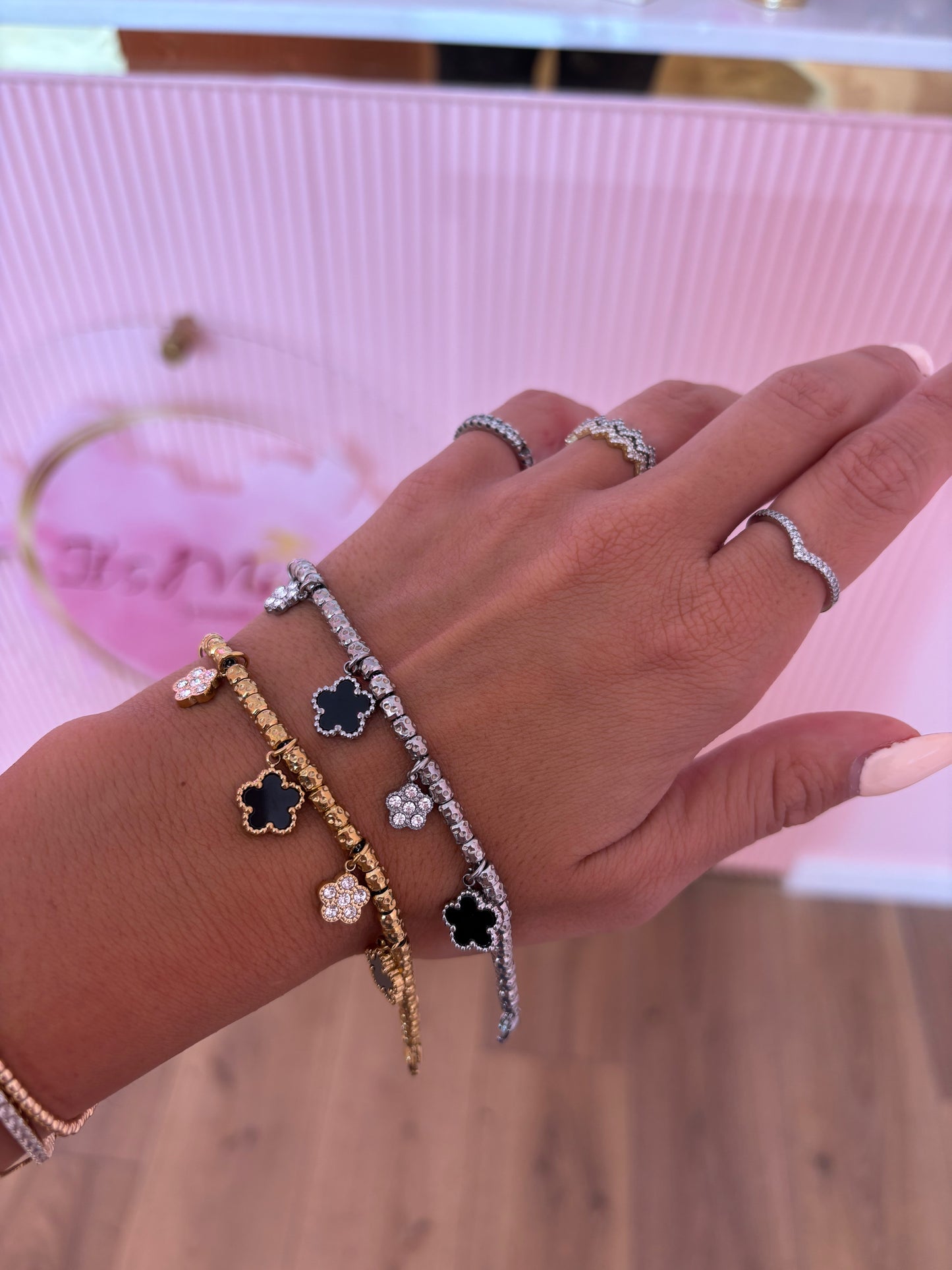 Bracciale Fiori Martellato
