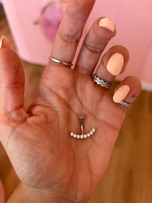 Piercing Ombelico Barretta di Luce