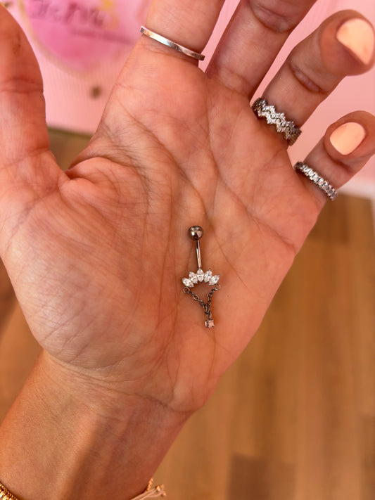 Piercing Ombelico Punte di Loto