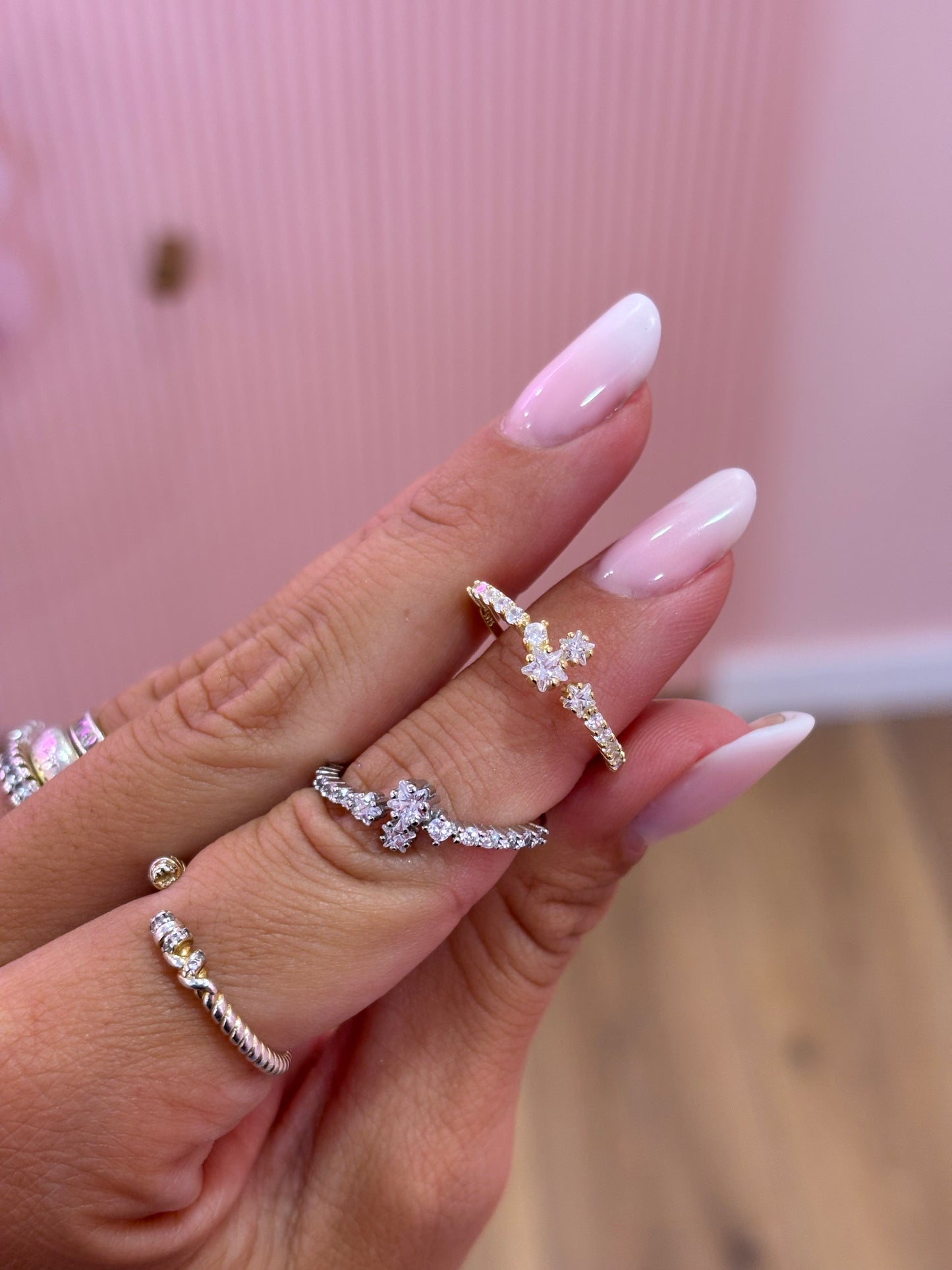 Anello Stelle Luminose