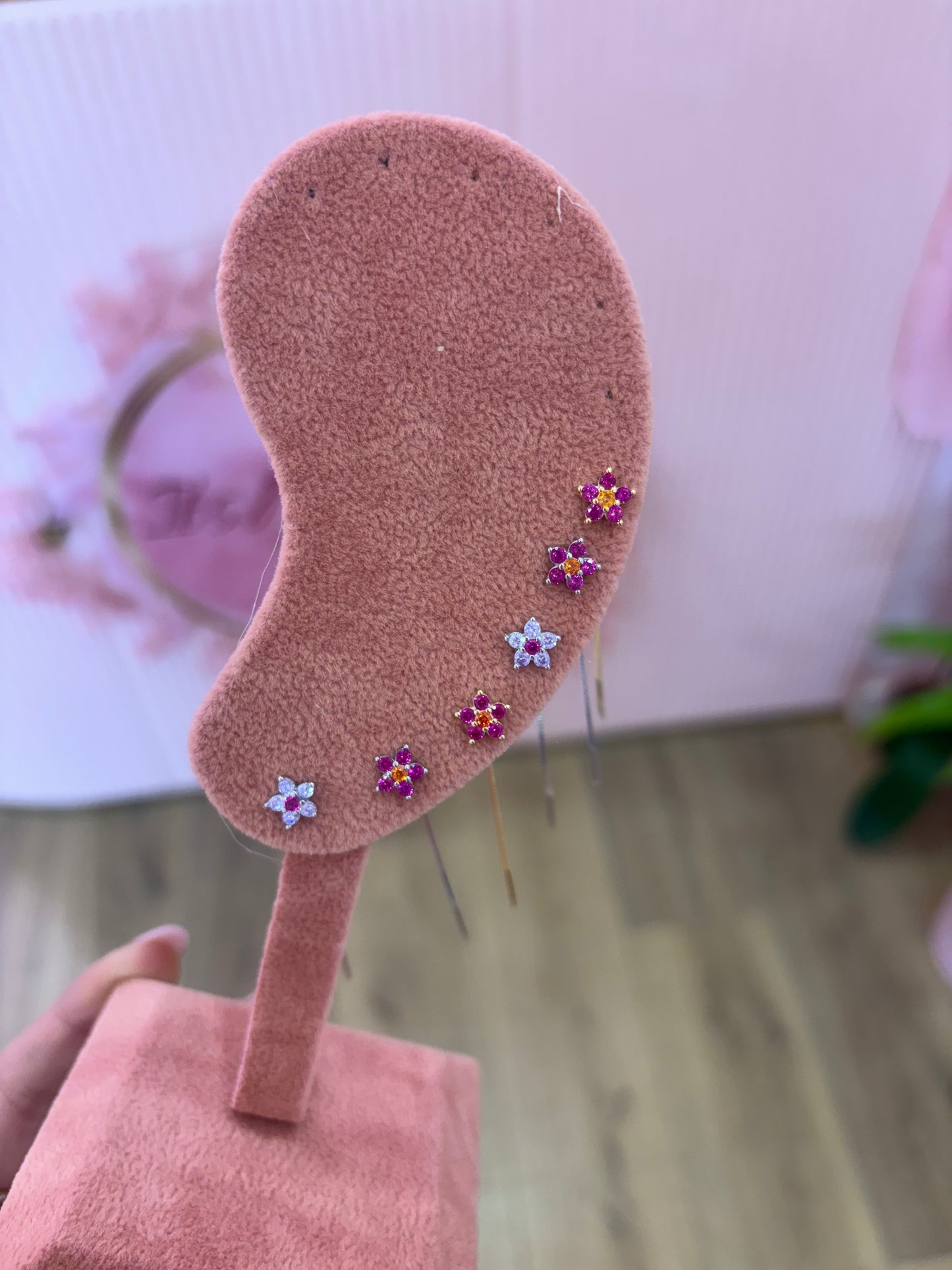 Saliscendi Fiorebello Bianco