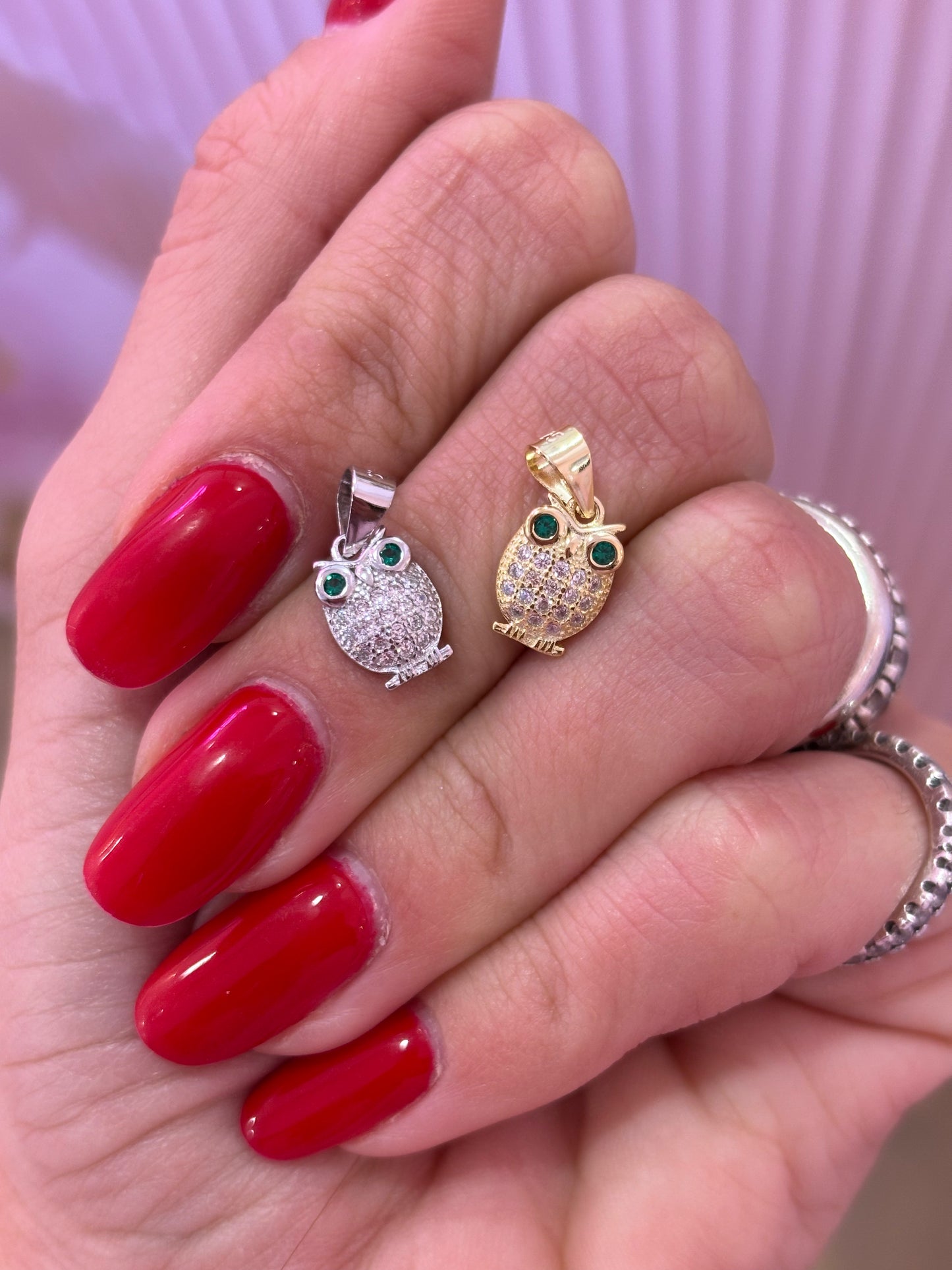 Ciondolo Gufetto Innamorato