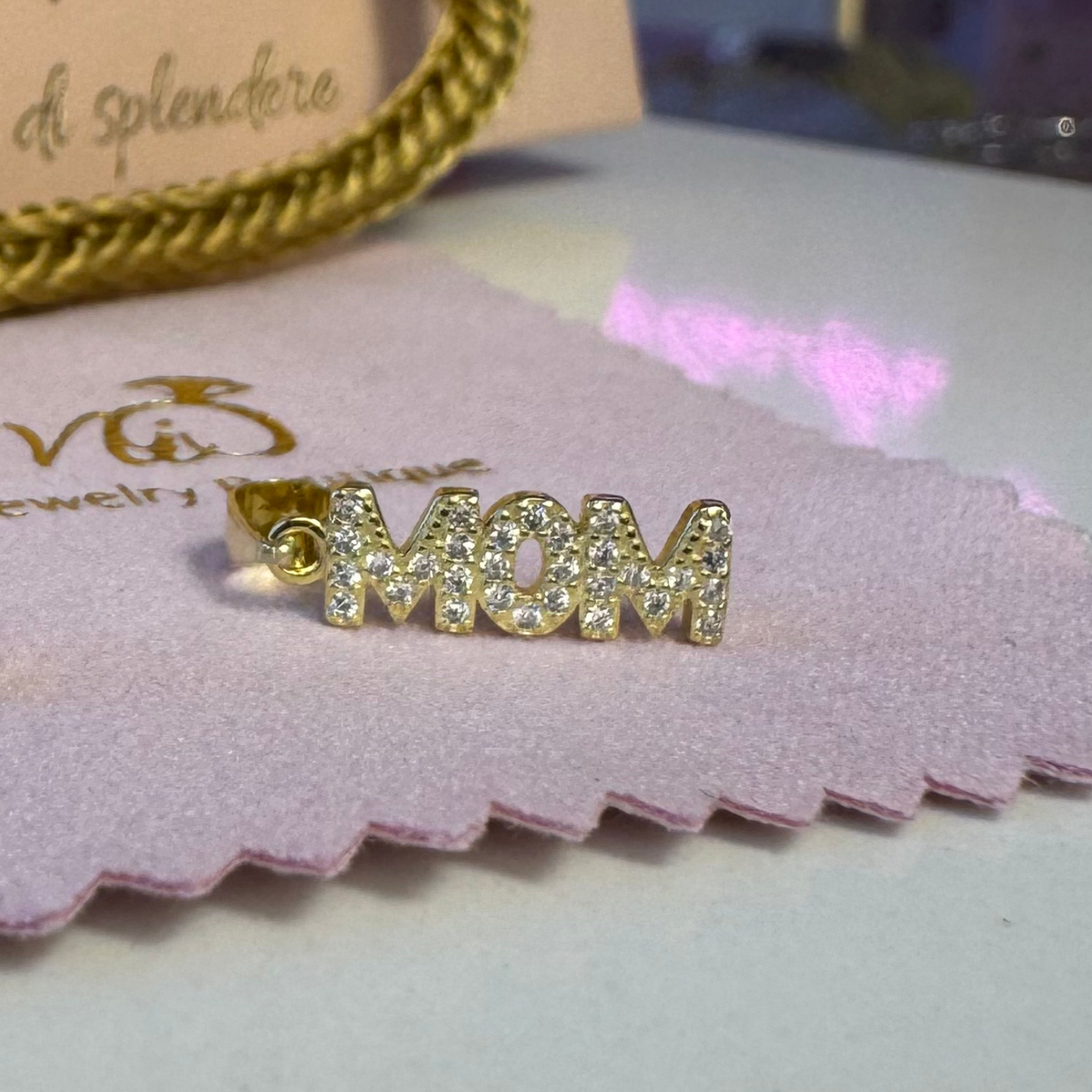 Ciondolo Mom in argento 925