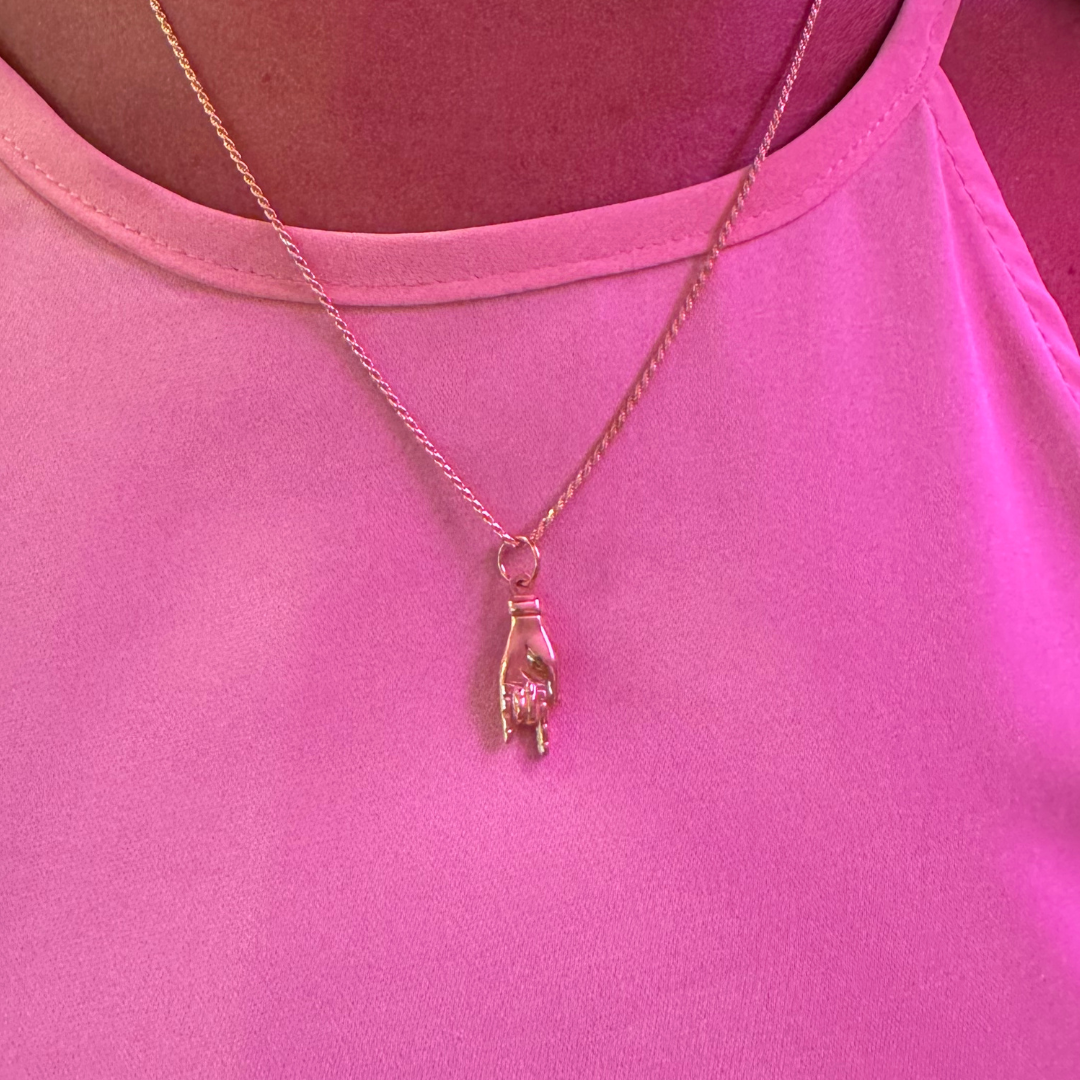 Ciondolo Corna Portafortuna in argento 925