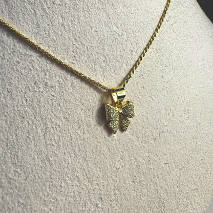 Ciondolo Fiocchetto in argento 925