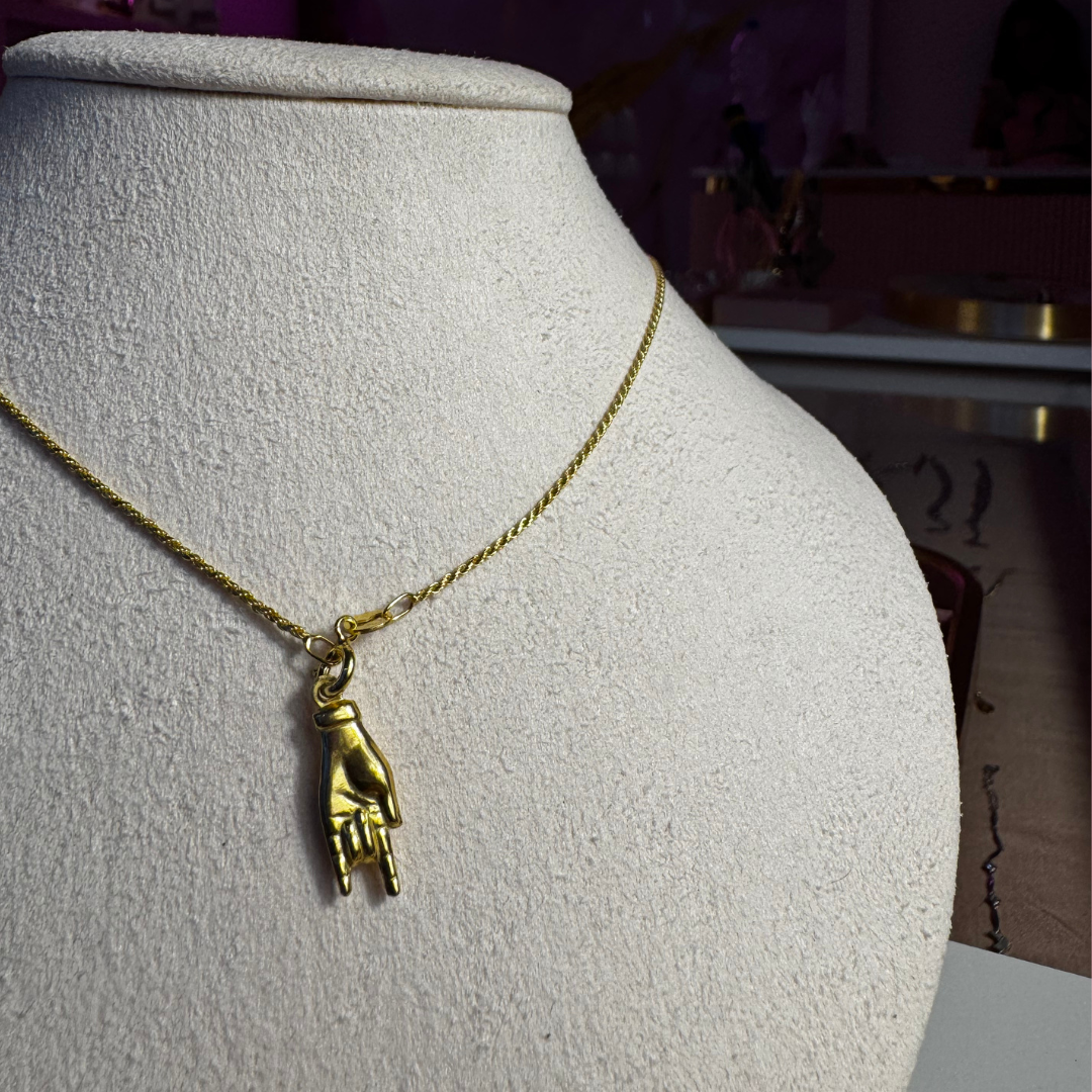 Ciondolo Corna Portafortuna in argento 925