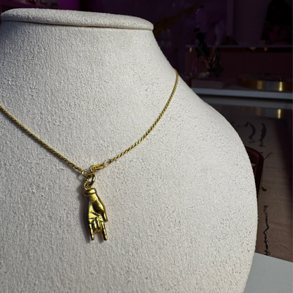 Ciondolo Corna Portafortuna in argento 925