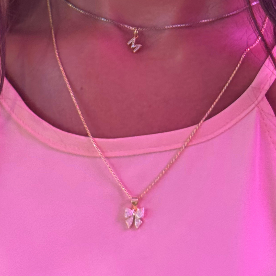 Ciondolo Fiocchetto in argento 925