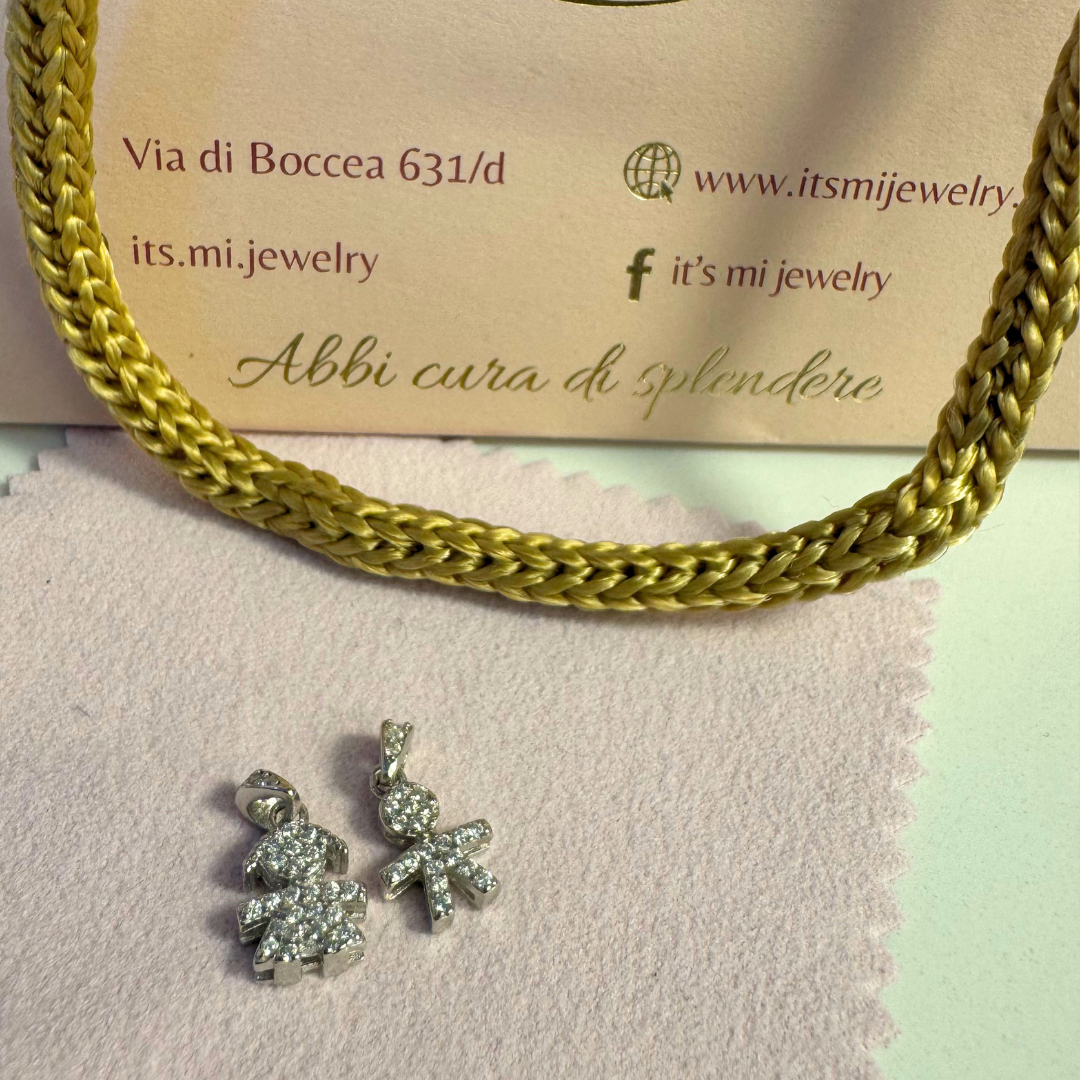 Ciondolo Bimbo e Bimba