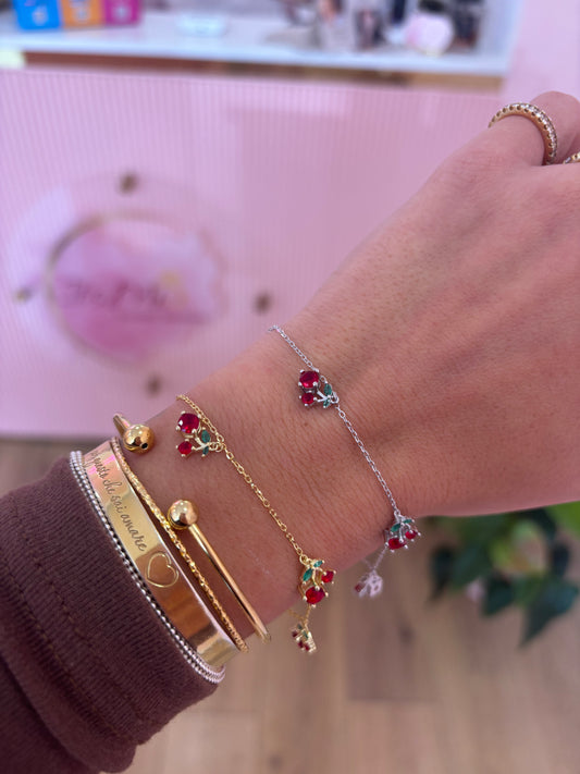Bracciale Ciliegie Pendenti