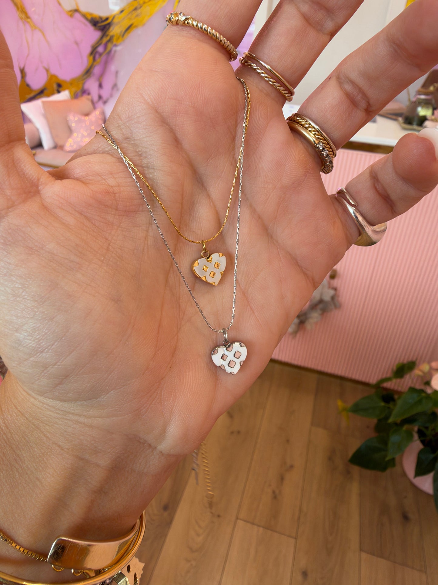 Collana Cuore Maculato