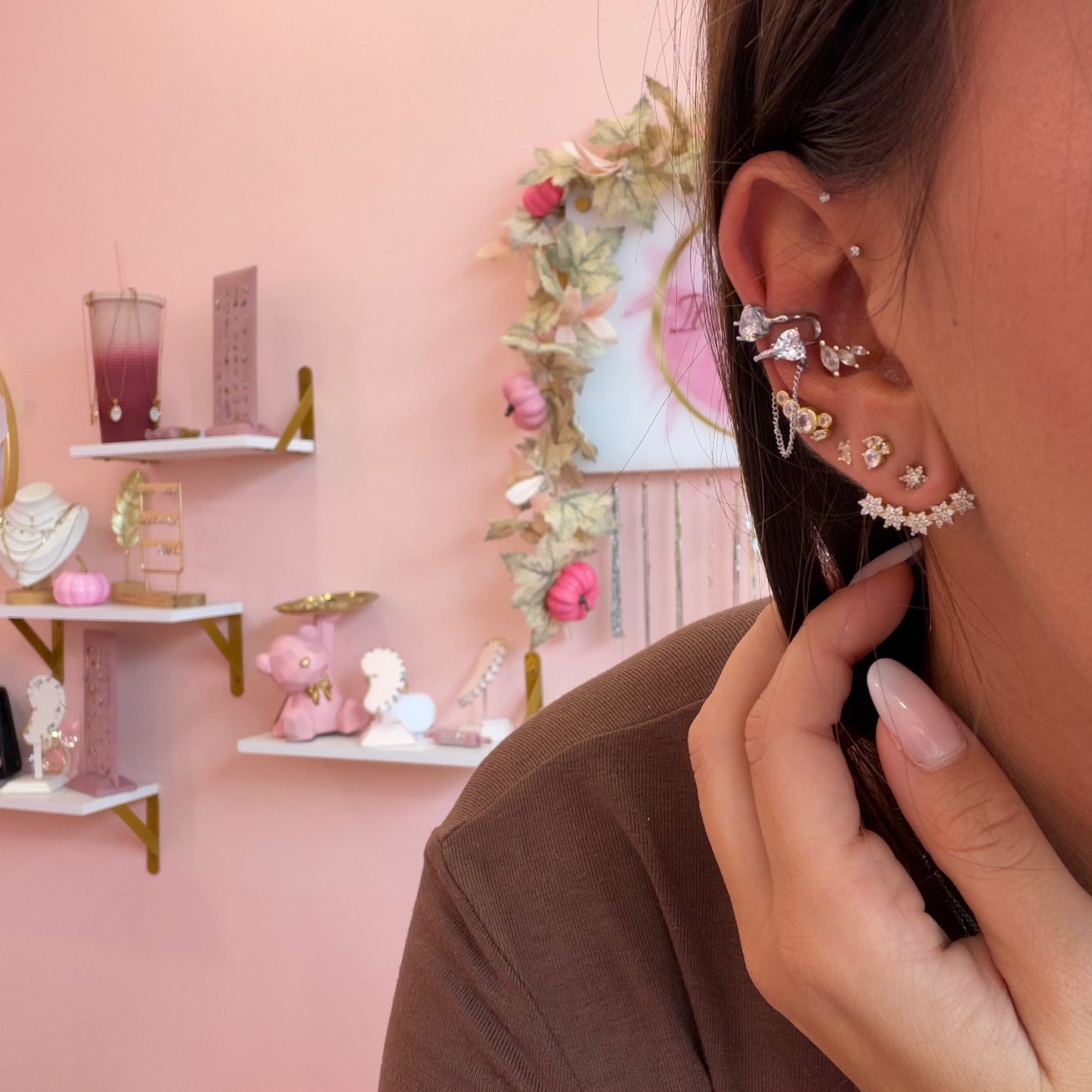 Earcuff Cuori
