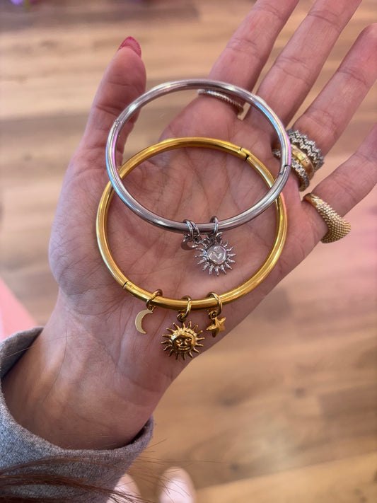 Bracciale Rigido LunaSole&Stelle