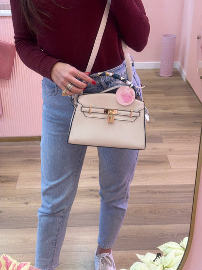 Borsa Lucchetto con Foulard