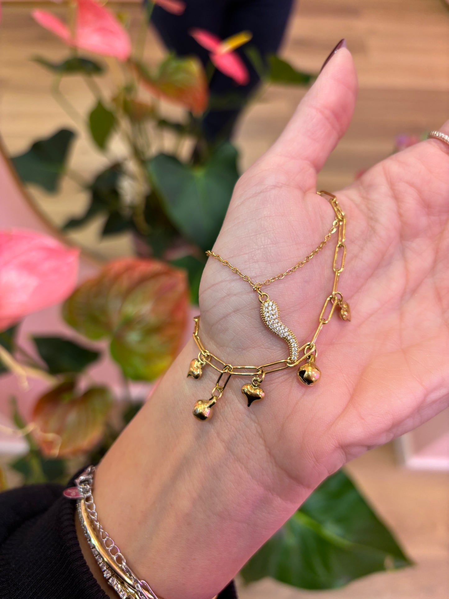 Bracciale Cornetto Sonagli
