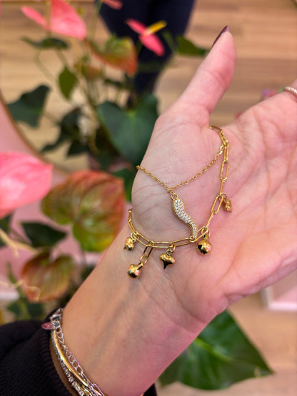 Bracciale Cornetto Sonagli