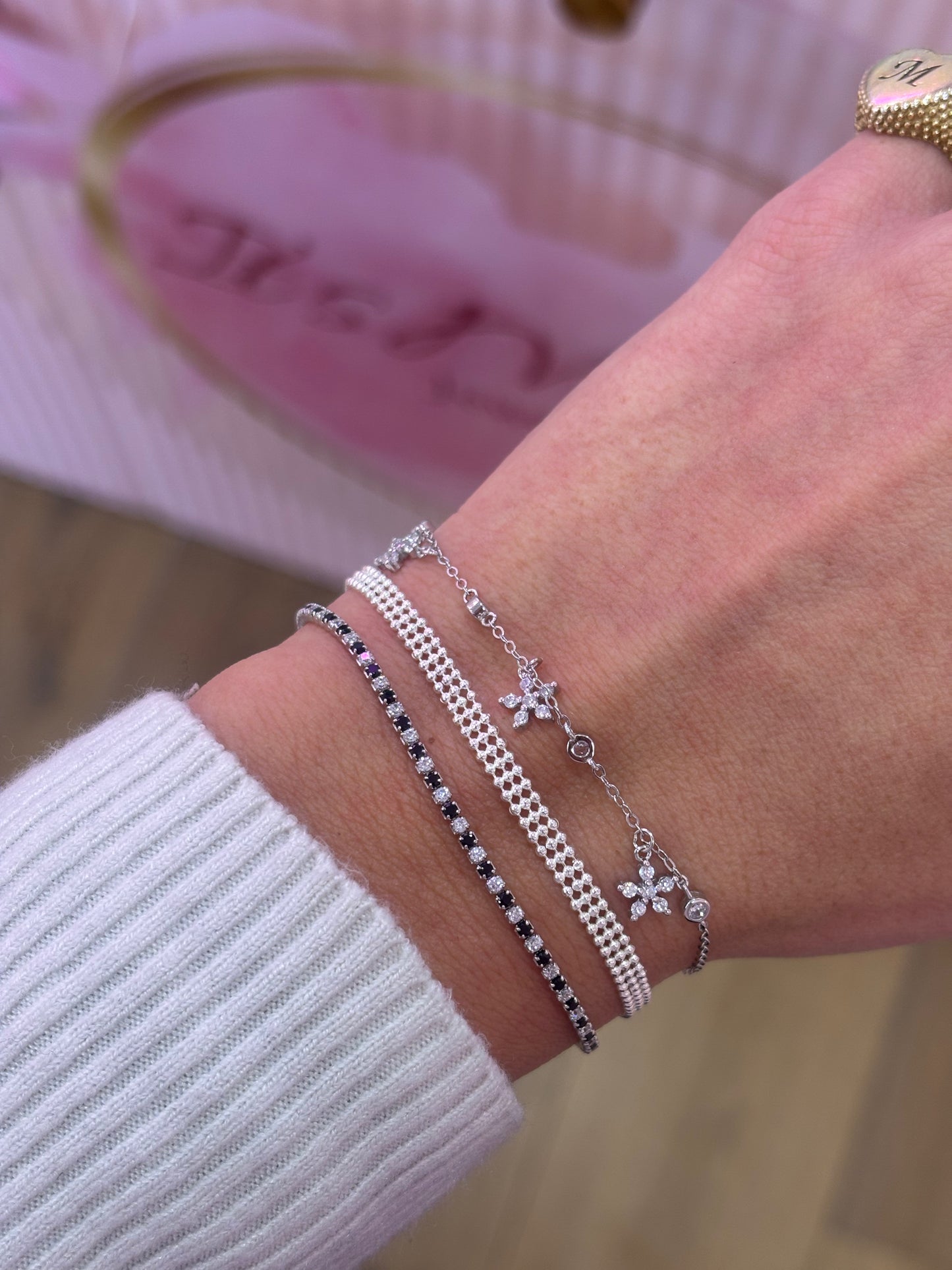 Bracciale micro Fiori