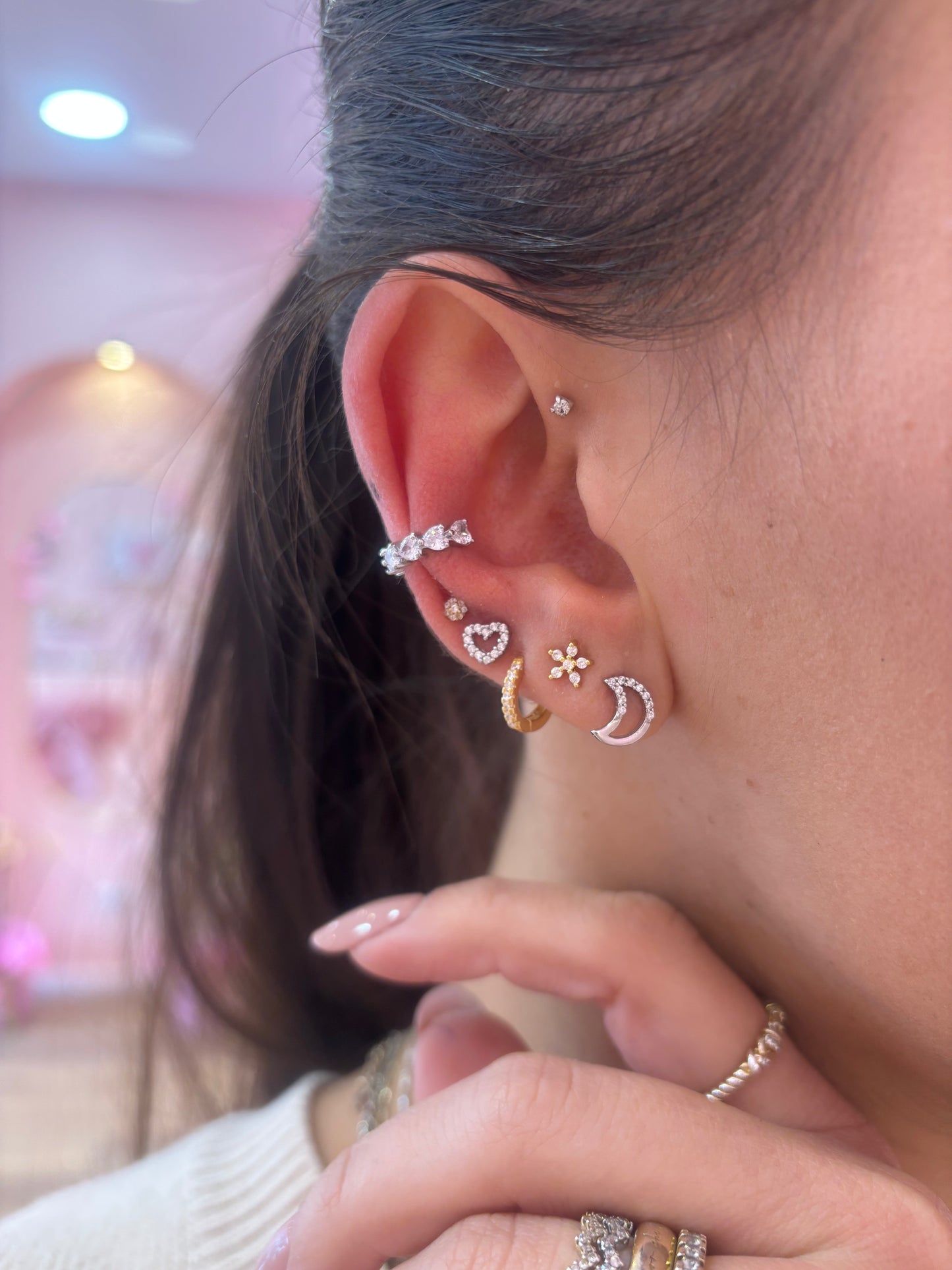 Earcuff Cuoricini