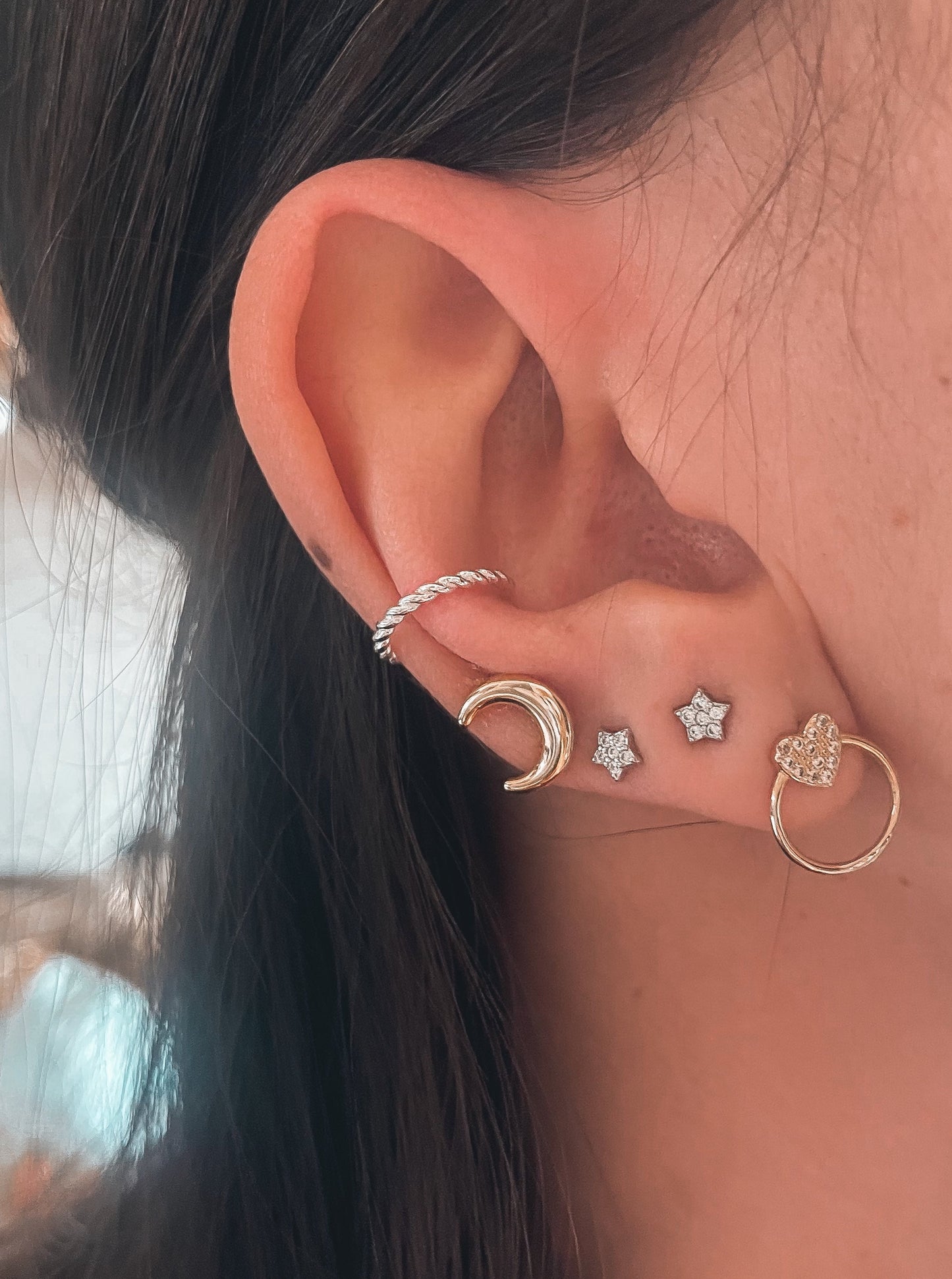 Ganviè (earcuff-senza buco)