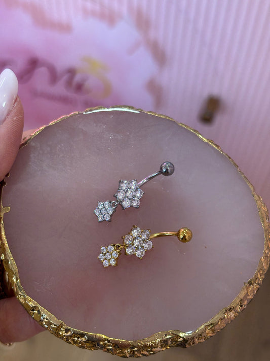 Piercing Ombelico Flowers