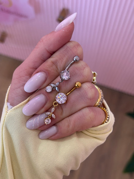 Piercing Ombelico Luce Pendente