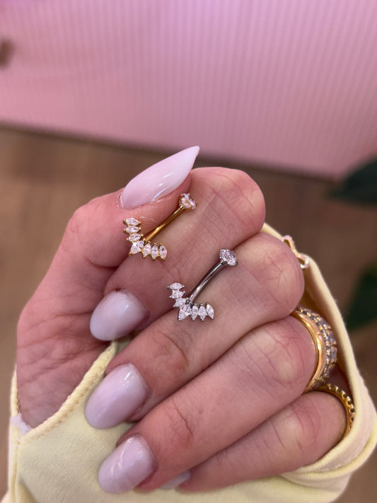 Piercing Ombelico Corona