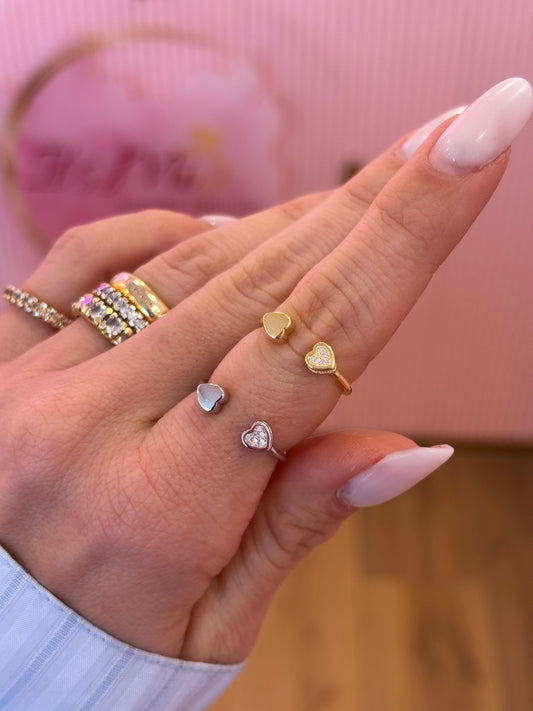 Anello Cuore Soufflé