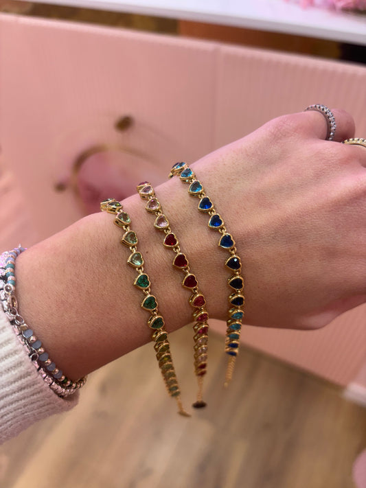 Bracciale Cuori Degradè