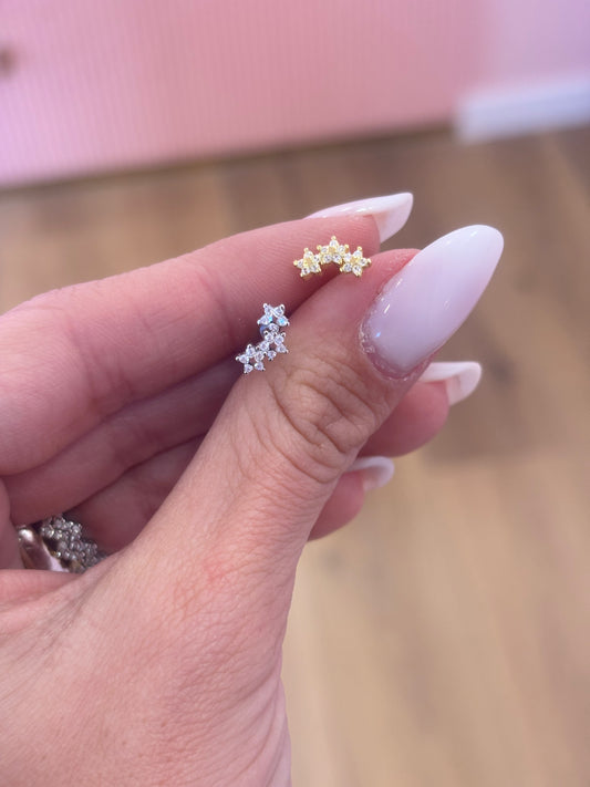 Piercing Tre Fiorellini