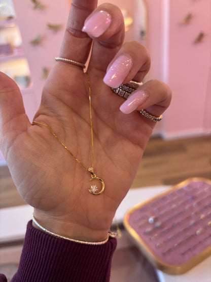 Ciondolo Luna Stella