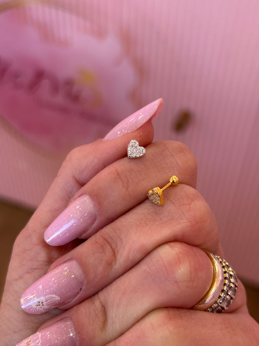 Piercing Cuore Pavè