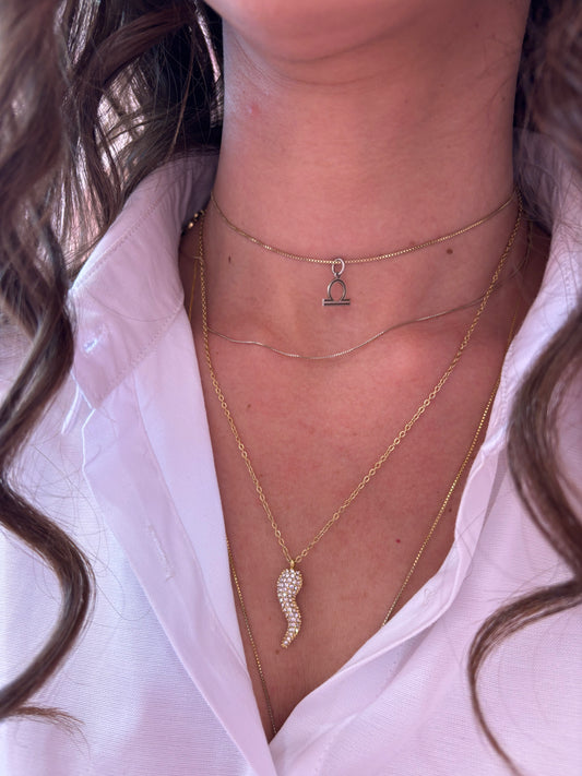 Collana Corno Luxury