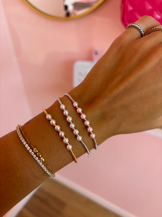 Bracciale Perle e Sferette