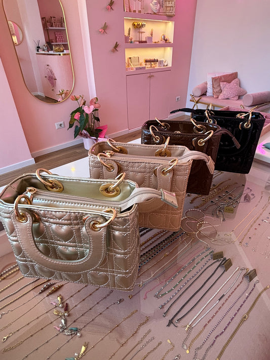Borsa Cuori Lucida