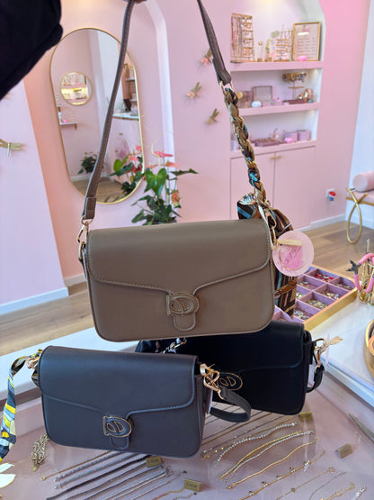 Borsa Catenella con Foulard