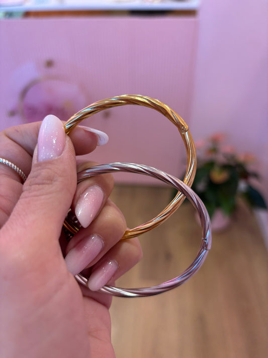Bracciale Rigido Spirale
