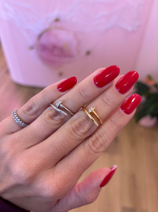 Anello Chiodino Liscio