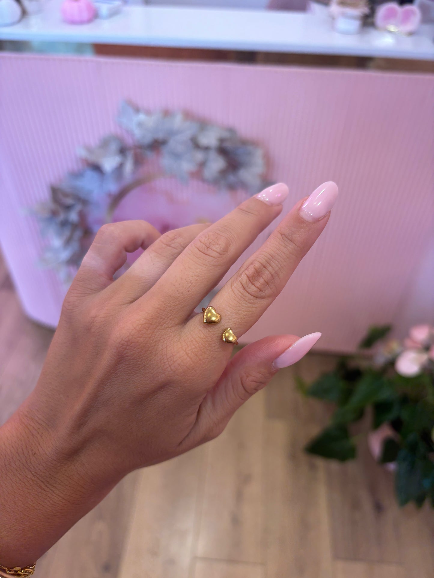 Anello Doppio Cuore