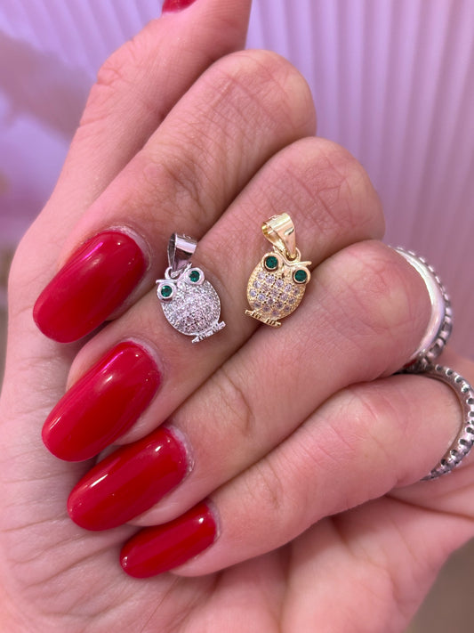 Ciondolo Gufetto Innamorato