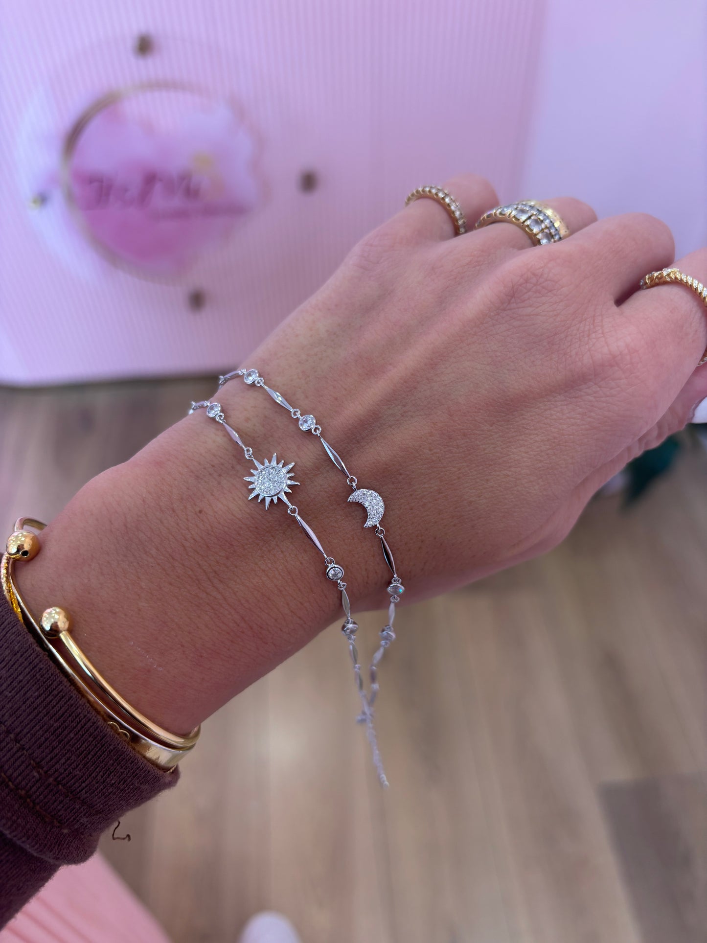 Bracciale Stecco Sole/Luna