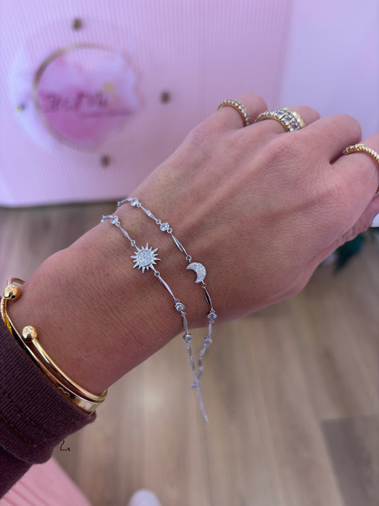 Bracciale Stecco Sole/Luna