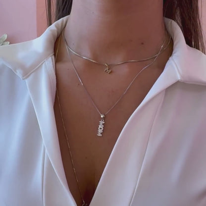 Ciondolo Mom in argento 925